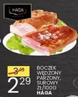 Wafelek Boczek Wędzony Parzony, Surowy Haga oferta