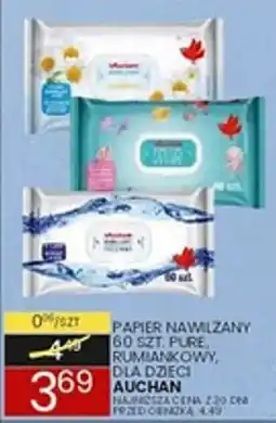 Wafelek Papier nawilżany Pure oferta