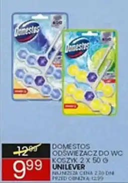 Wafelek Domestos Odświeżacz do WC oferta