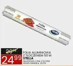 Wafelek Folia aluminiowa z tłoczeniem Stella oferta