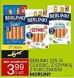 Wafelek Berlinki 225 G Classic, Z Szyneką, Z Kurczakiem oferta