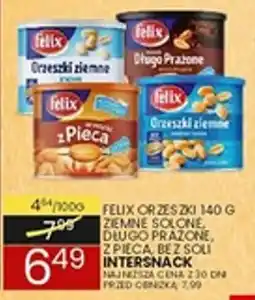 Wafelek Felix Orzeszki Ziemne oferta