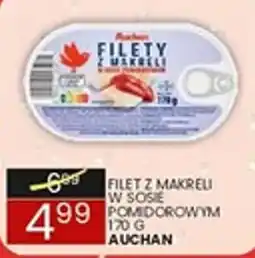 Wafelek Filety z Makreli w sosie pomidorowym oferta