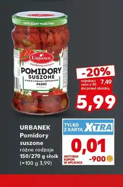 Kaufland Pomidory suszone Urbanek oferta