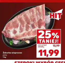 Kaufland Żeberka wieprzowe płaty oferta