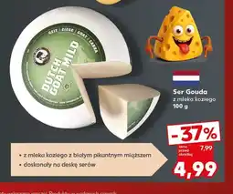 Kaufland Ser gouda z mleka koziego oferta