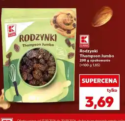 Kaufland Rodzynki Thompson Jumbo K-Classic oferta