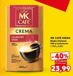 Kaufland Kawa mielona MK Café Crema oferta