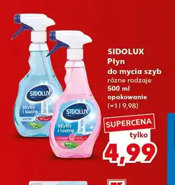 Kaufland Płyn do mycia szyb Sidolux oferta