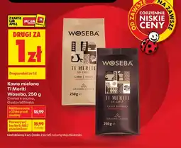 Biedronka Kawa mielona Woseba Ti Meriti Crema e Aroma oferta