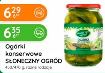 Ogórki konserwowe Słoneczny ogród