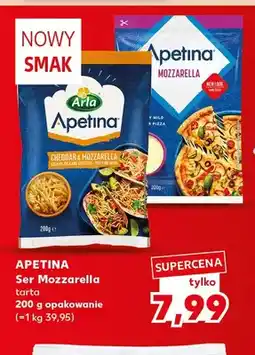 Kaufland Ser Mozzarella i cheddar tarta Apetina oferta