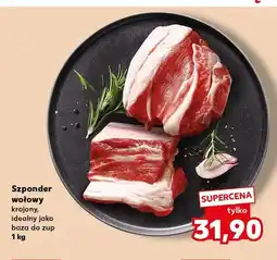 Kaufland Szponder wołowy krojony oferta