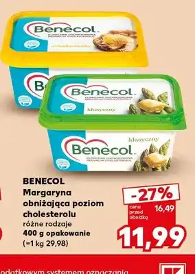 Kaufland Margaryna obniżająca poziom cholesterolu o smaku masła Benecol oferta