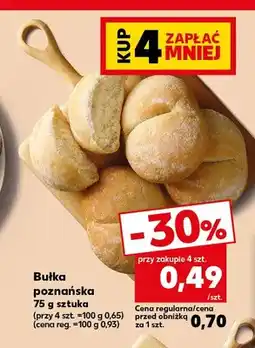 Kaufland Bułka poznańska oferta