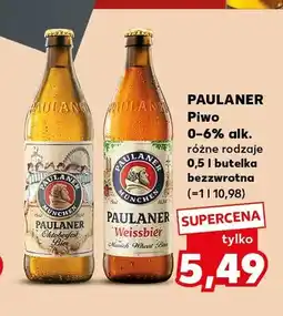 Kaufland Piwo Paulaner Oktoberfest Bier oferta