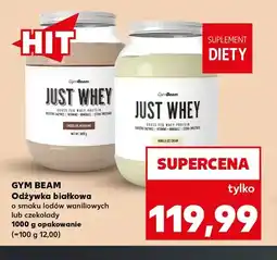 Kaufland Odżywka białkowa o smaku lodów waniliowych GymBeam oferta