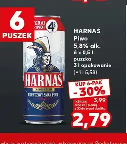 Kaufland Piwo Harnaś 6-pak oferta