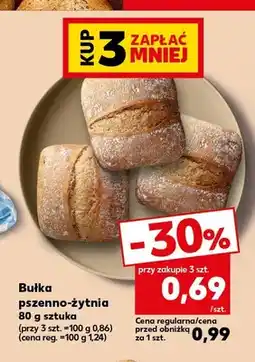Kaufland Bułka pszenno-żytnia oferta