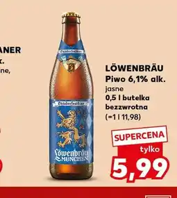 Kaufland Piwo 6,1% alk. Löwenbräu oferta