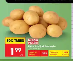 Biedronka Ziemniaki jadalne myte oferta