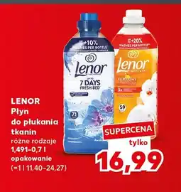 Kaufland Płyn do płukania tkanin Lenor oferta