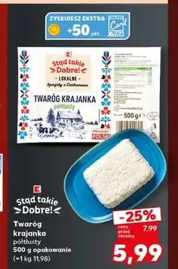 Kaufland Twaróg krajanka półtłusty Stąd takie Dobre! oferta