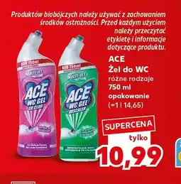 Kaufland Żel do WC Ace oferta