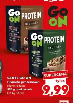 Kaufland Granola proteinowa Sante Go ON oferta
