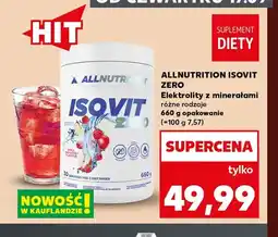 Kaufland Elektrolity z minerałami Allnutrition Isovit Zero oferta