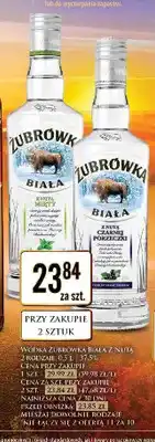 Dino Wódka Żubrówka Biała z nutą mięty oferta