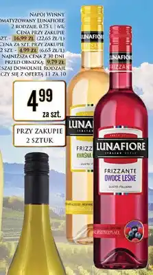 Dino Wino musujące Napój winny aromatyzowany Lunafiore oferta