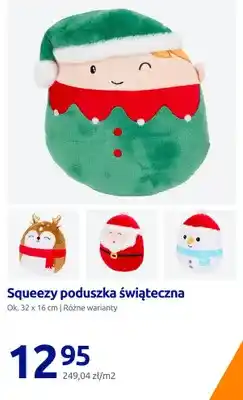 Action Squeezy poduszka świąteczna ok. 32x16 cm oferta