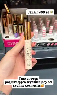 Biedronka Tusz do rzęs Eveline Cosmetics Sexy Eyes oferta