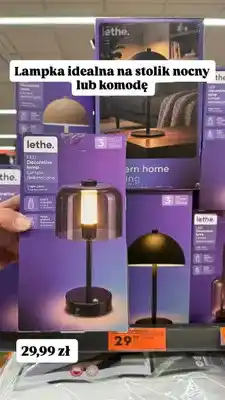 Biedronka Lampa dekoracyjna LED Lethe oferta
