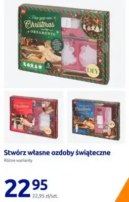 Action Stwórz własne ozdoby świąteczne Craft World oferta