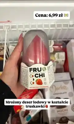 Biedronka Deser lodowy Soti Natural Fruchi truskawka oferta