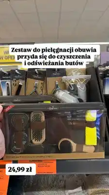 Biedronka Zestaw do pielęgnacji obuwia The Barb'Xpert oferta