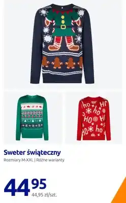 Action Sweter świąteczny oferta