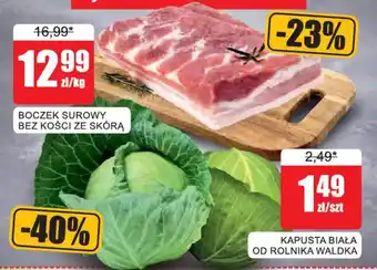 Boczek surowy bez kości ze skórą