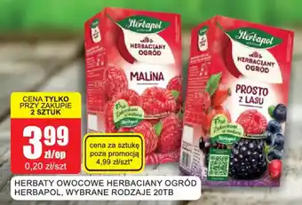 Herbaty owocowe Herbacyjny Ogród Herbapol