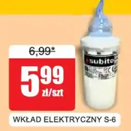 Bingo Wkład Elektryczny Subito S-6 oferta