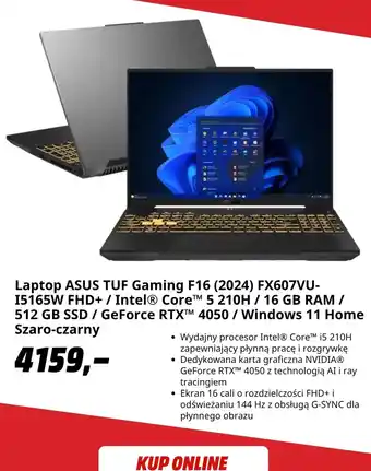 Laptop ASUS TUF Gaming F16