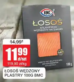Bingo Łosoś Wedzony Plastry 100G BMC oferta