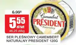 Bingo Ser Pleśniowy Camembert Naturalny President oferta