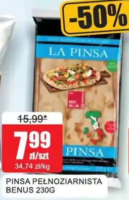 Bingo Pinsa Pełnoziarnista BenuS oferta
