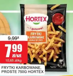 Bingo Frytki Karbowane, Proste 750g Hortex oferta