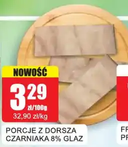 Bingo Porcje z dorsza czarniaka 8% glaz oferta