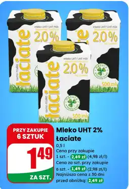 Dino Mleko UHT 2% Łaciate oferta