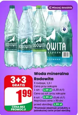 Dino Woda mineralna Rodowita oferta